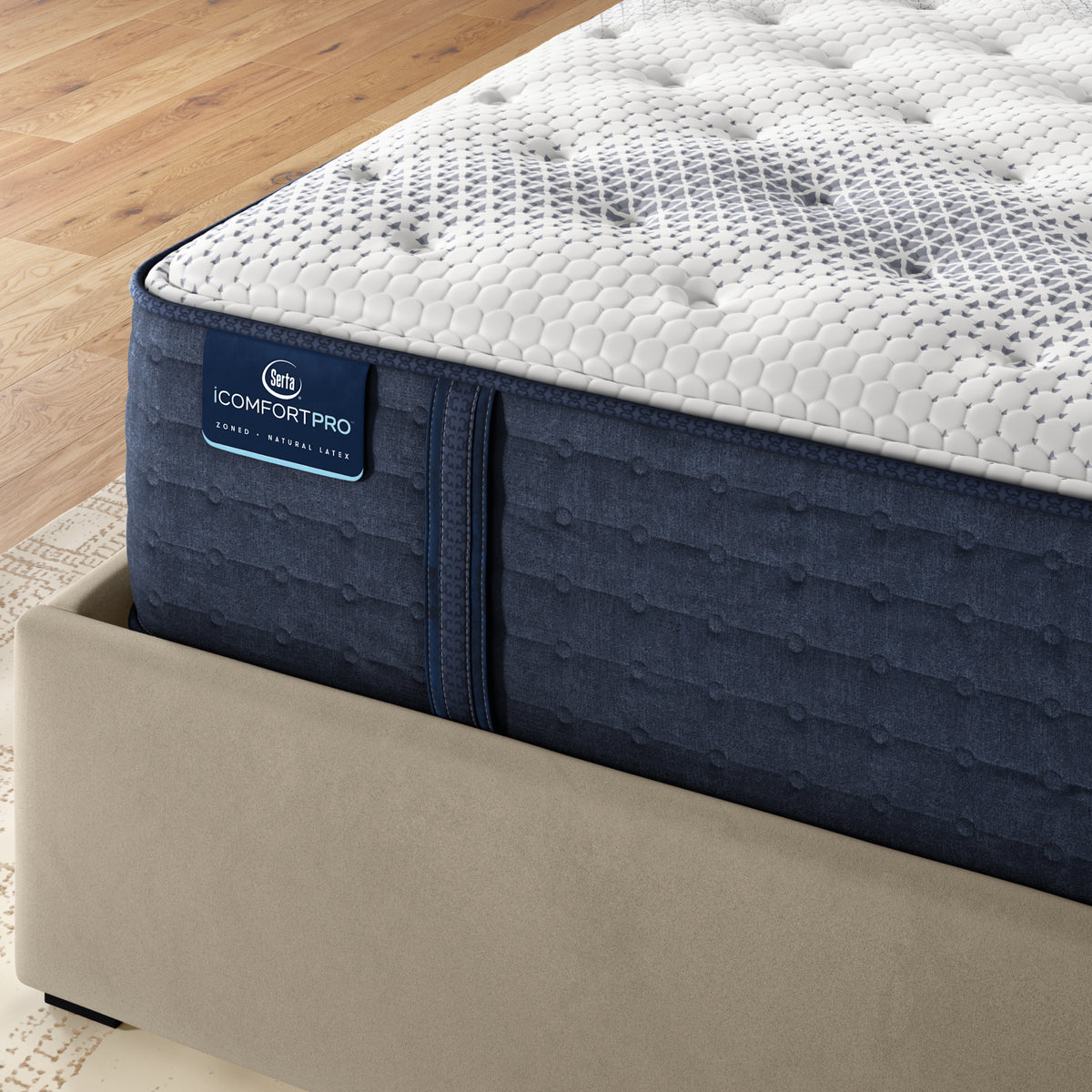 iComfortPro Canterbury 15" Latex Foam Plush Mattress