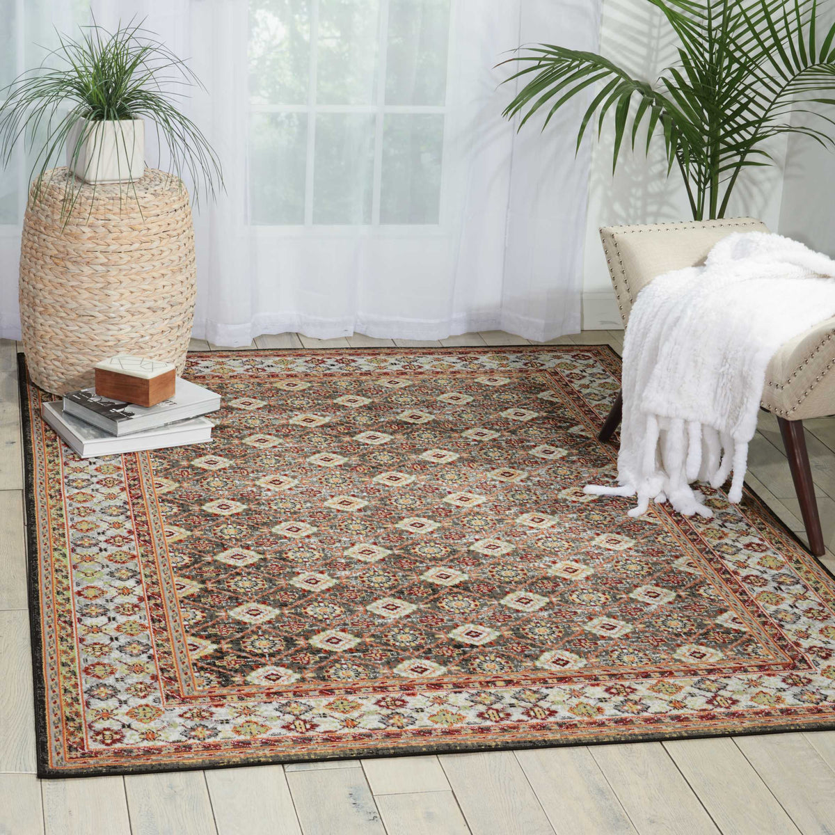 Aria AR002 Grey Rug