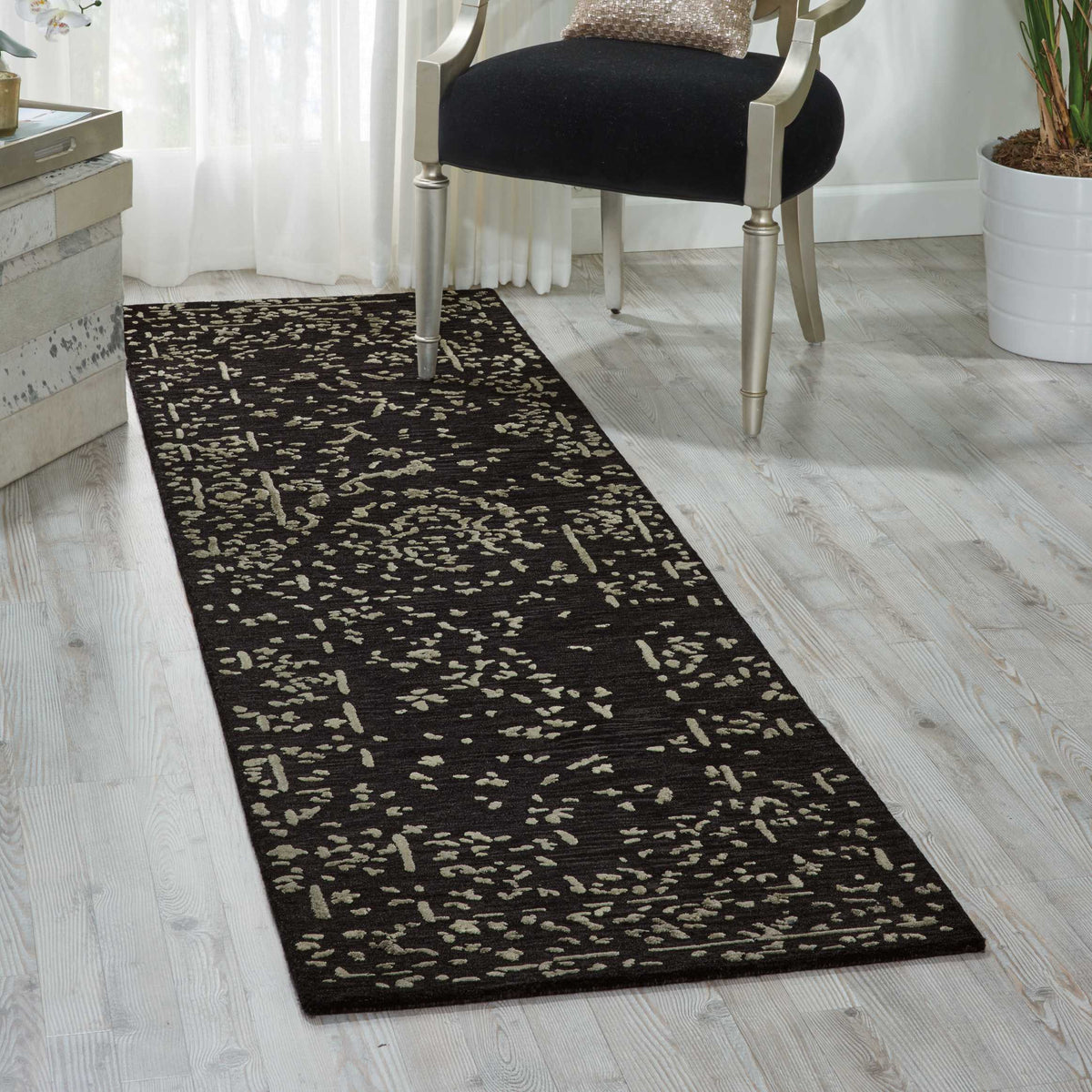 Opaline OPA03 Midnight/Silver Rug