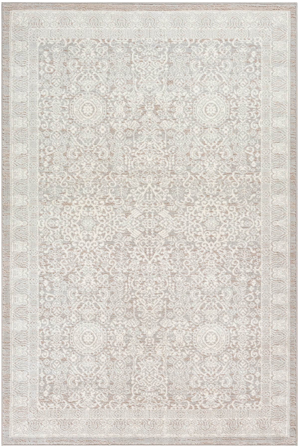 Eco Cycle ECY01 Silver Ivory Rug
