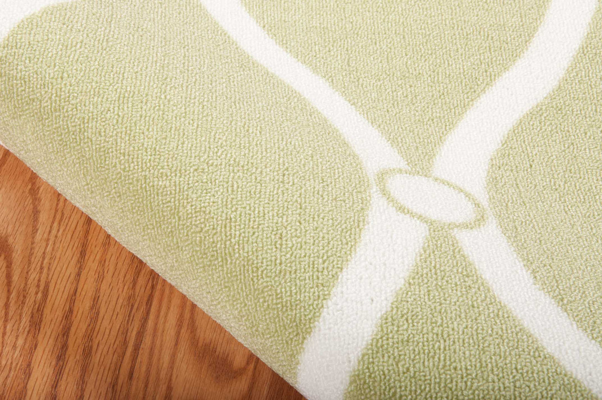 Home & Garden RS089 Green Rug