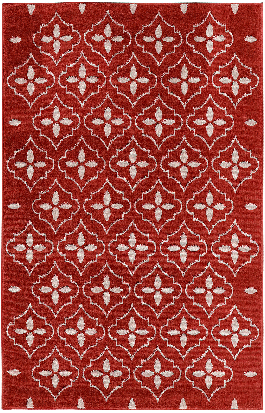 Nourison Essentials NRE04 Brick Ivory Rug