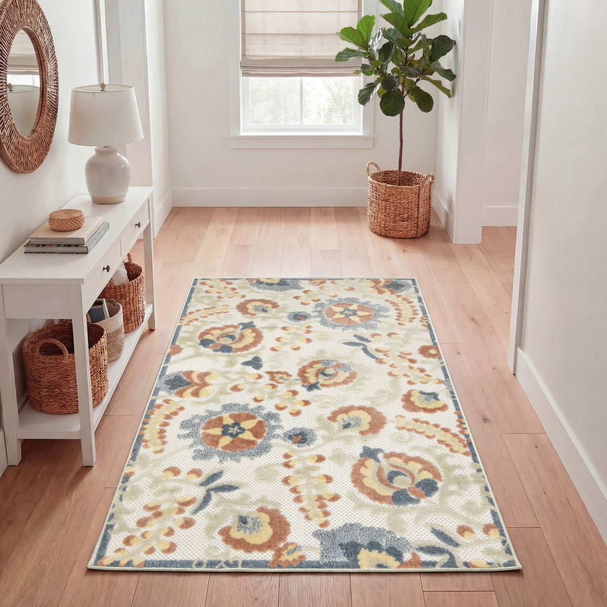 Aloha ALH17 Grey Multicolor Rug
