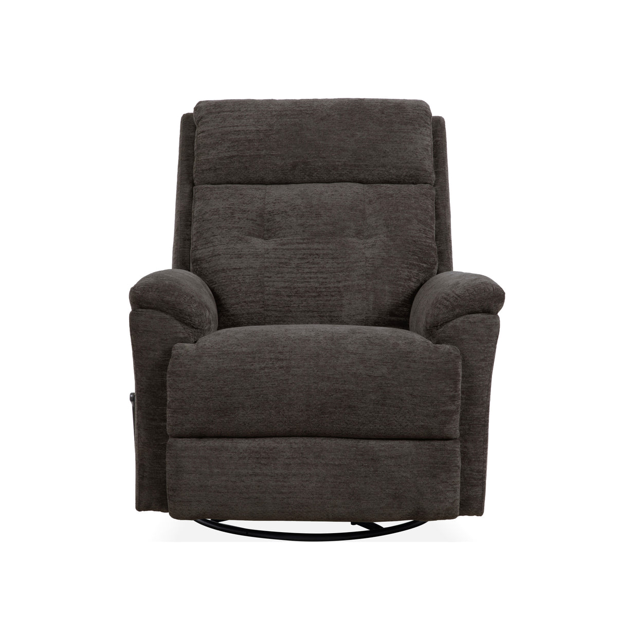 Sophisticated Fabric Perfect Match Swivel Gliding Recliner