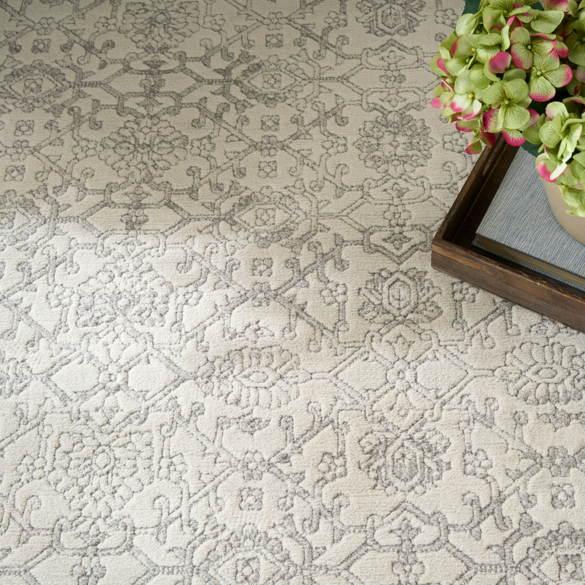 Grace GCE01 Grey Rug