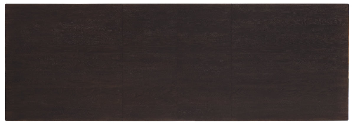 Driftwood Rectangle Dining Table with Two 20-inch Leaves