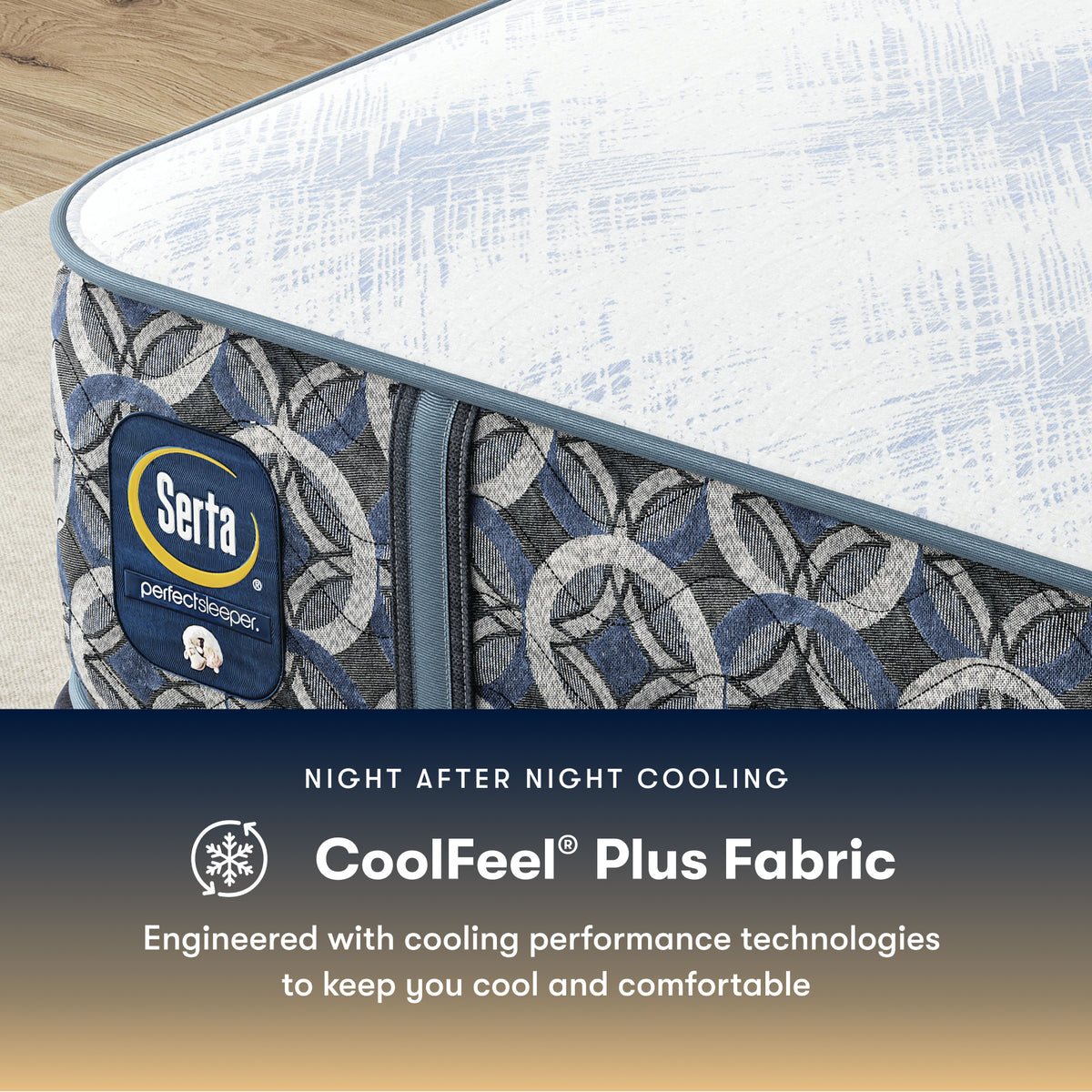 Perfect Sleeper Empire Court 13.5" Hybrid Medium Mattress