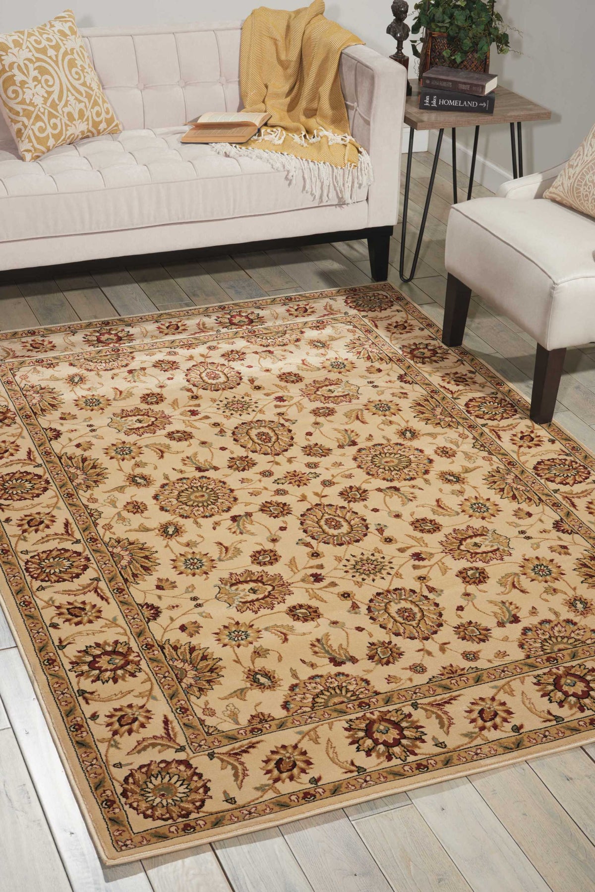 Persian Crown PC002 Ivory Rug