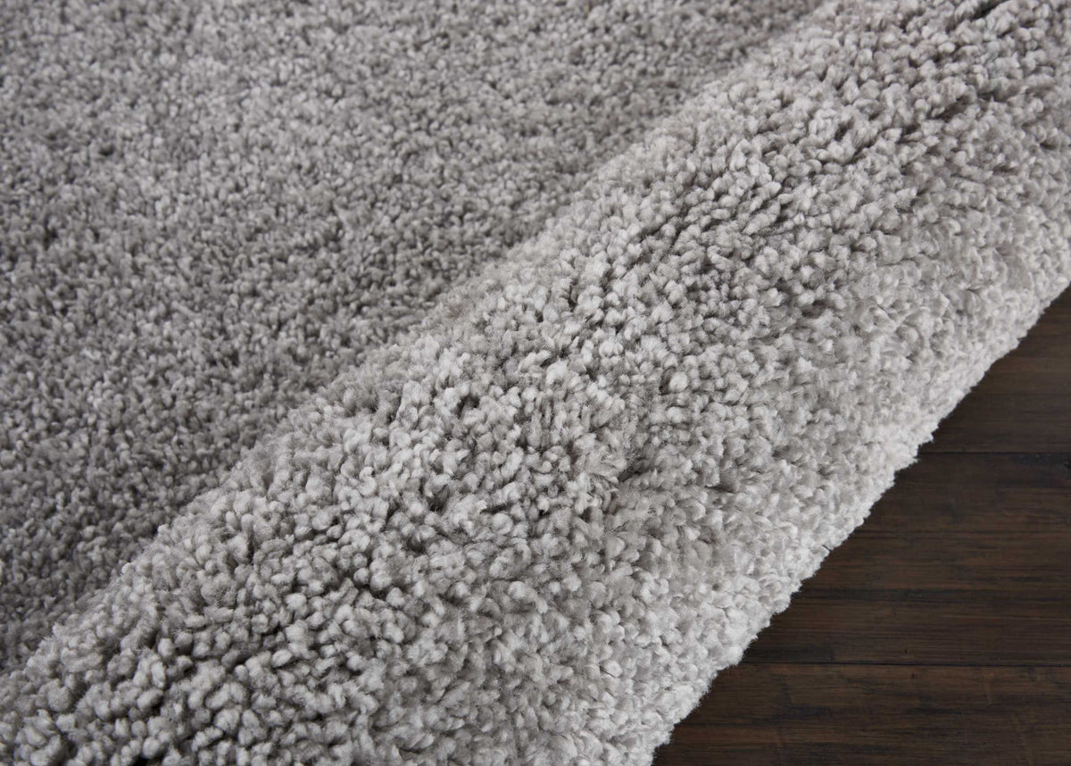 Malibu Shag MSG01 Silver Grey Rug