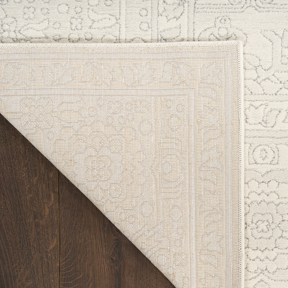 Grace GCE02 Ivory Light Grey Rug