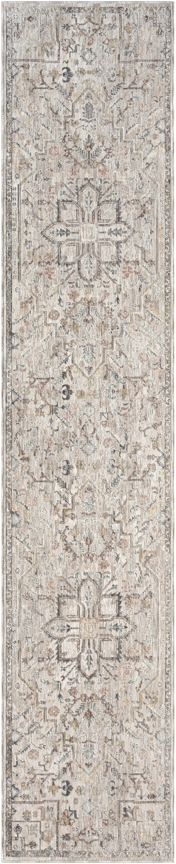 Antique Fusion ANF02 Ivory Multicolor Rug