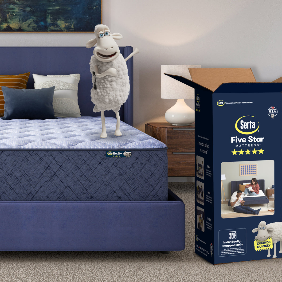 Serta Perfect Day 14" Plush Mattress in a Box