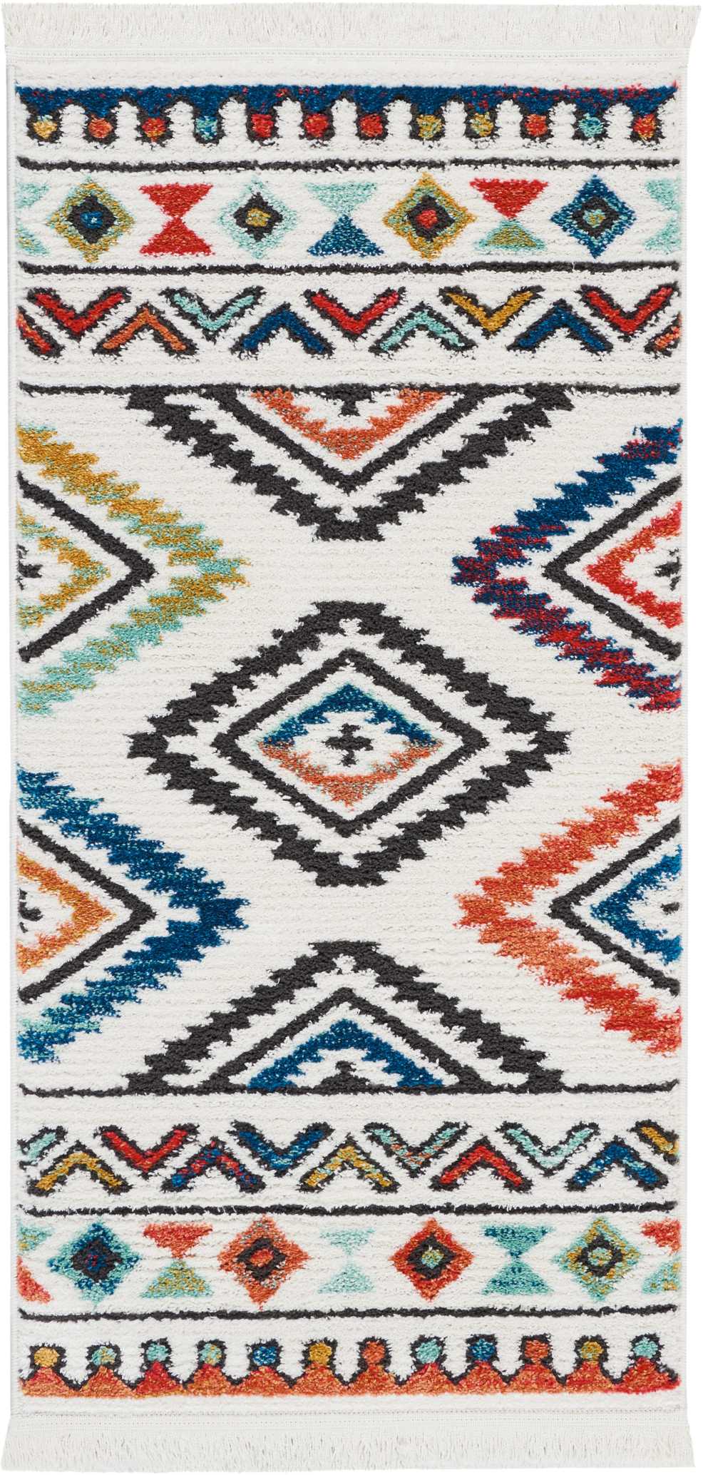 South Western NAV06 White Rug