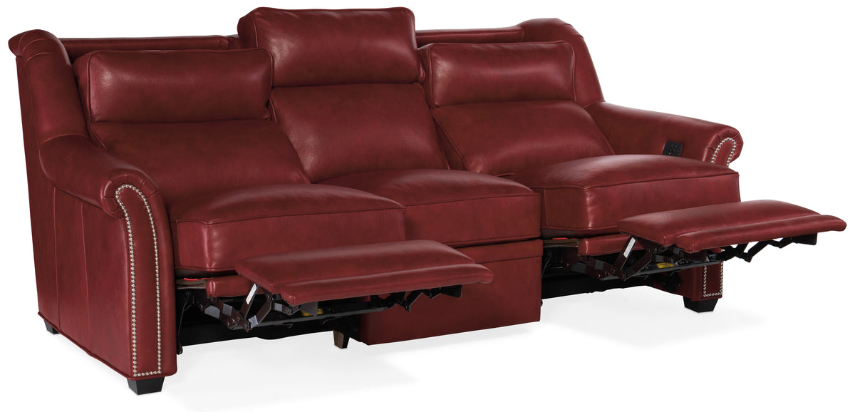 Robinson Reclining Sofa with Power Headrest - Two Piece Back