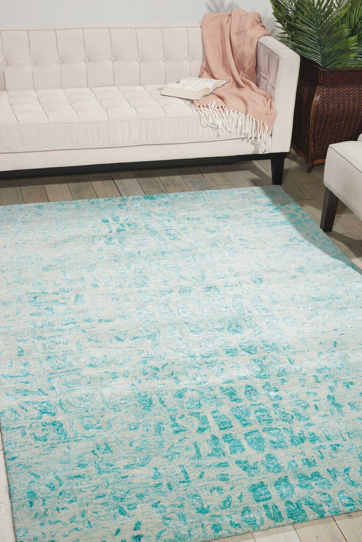 Gemstone GEM06 Jade Rug