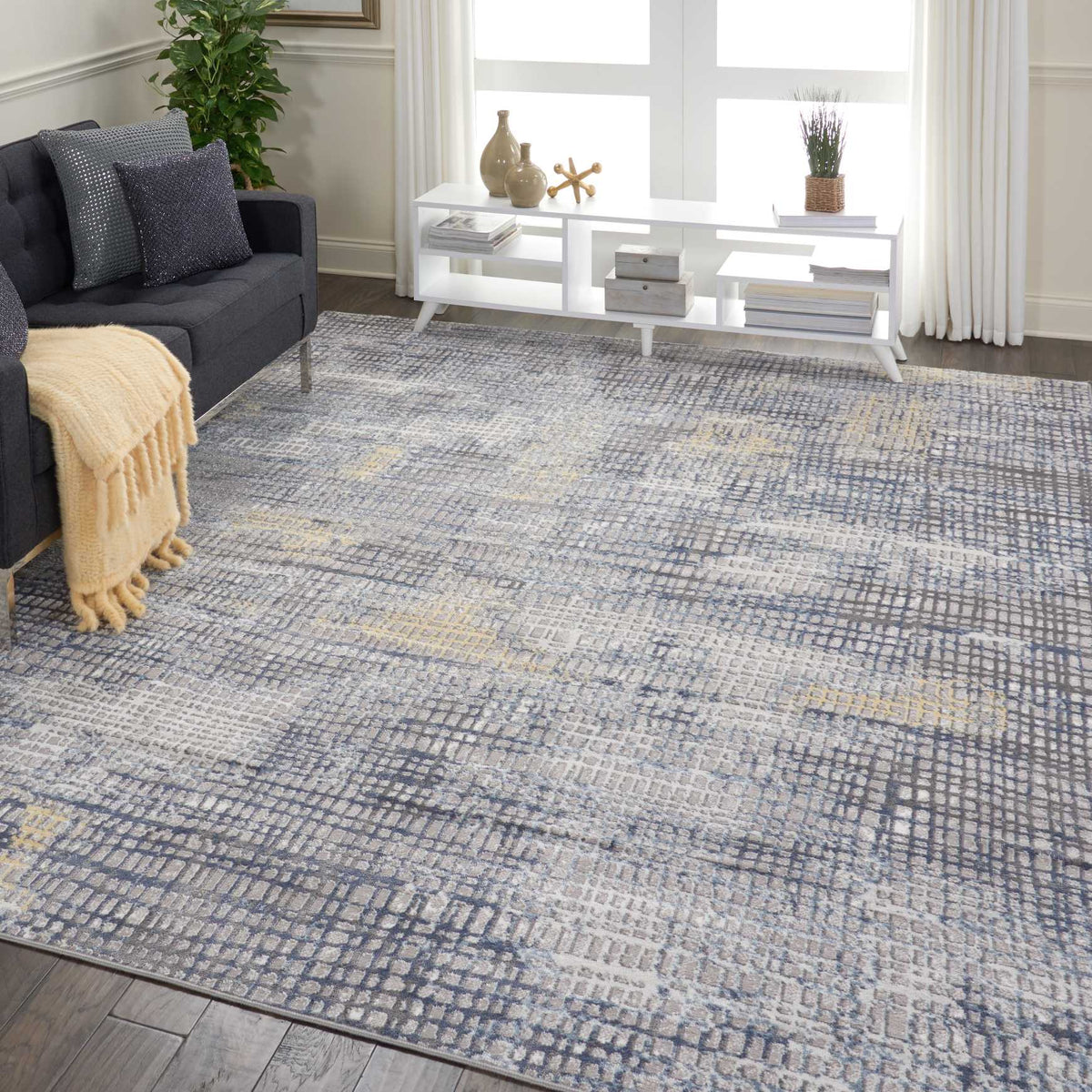 Urban Decor URD06 Grey Ivory Rug