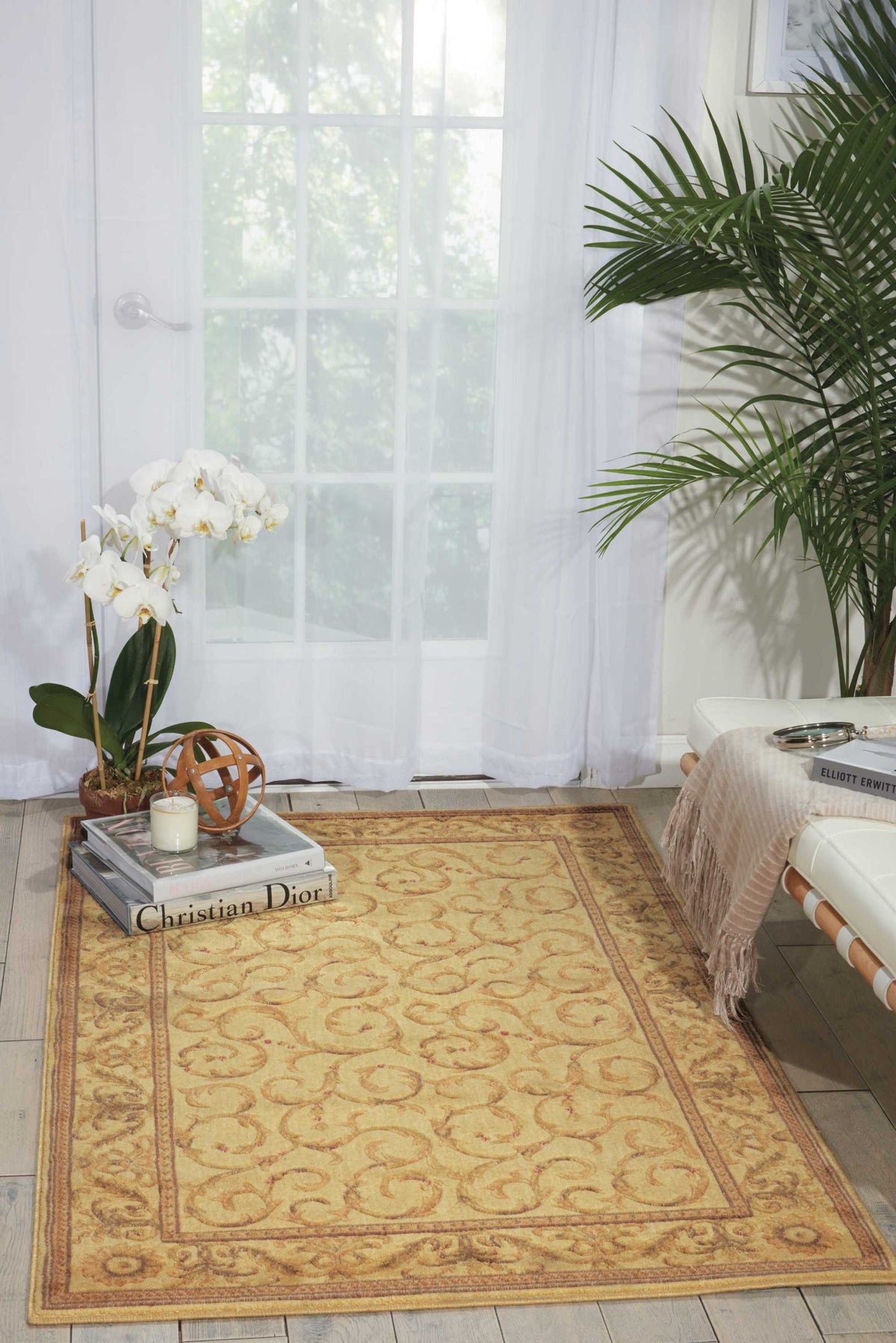 Somerset ST02 Ivory Rug