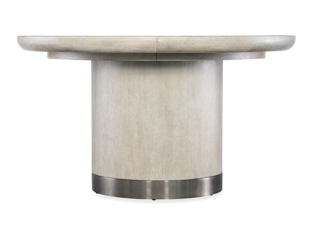 Modern Mood Round Dining Table with 1-18in Leaf