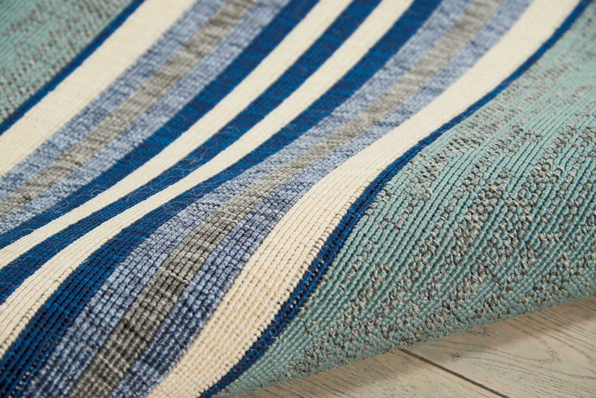Lido LID02 Aqua Blue Rug
