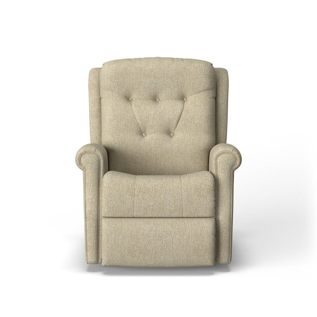 Minnie Fabric Power Rocking Recliner with Power Headrest