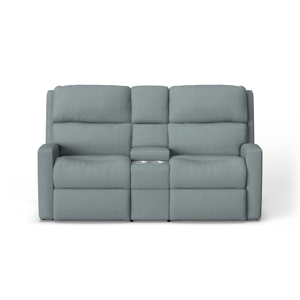 Catalina Fabric Power Reclining Loveseat with Console