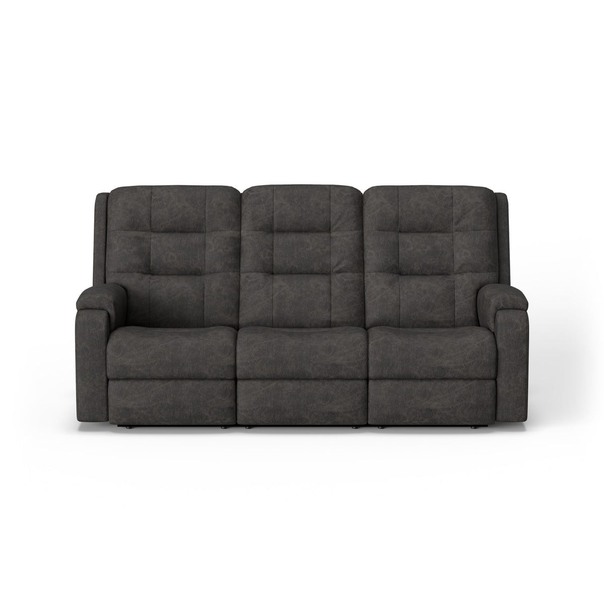 Arlo Leather Power Reclining Sofa with Power Headrests