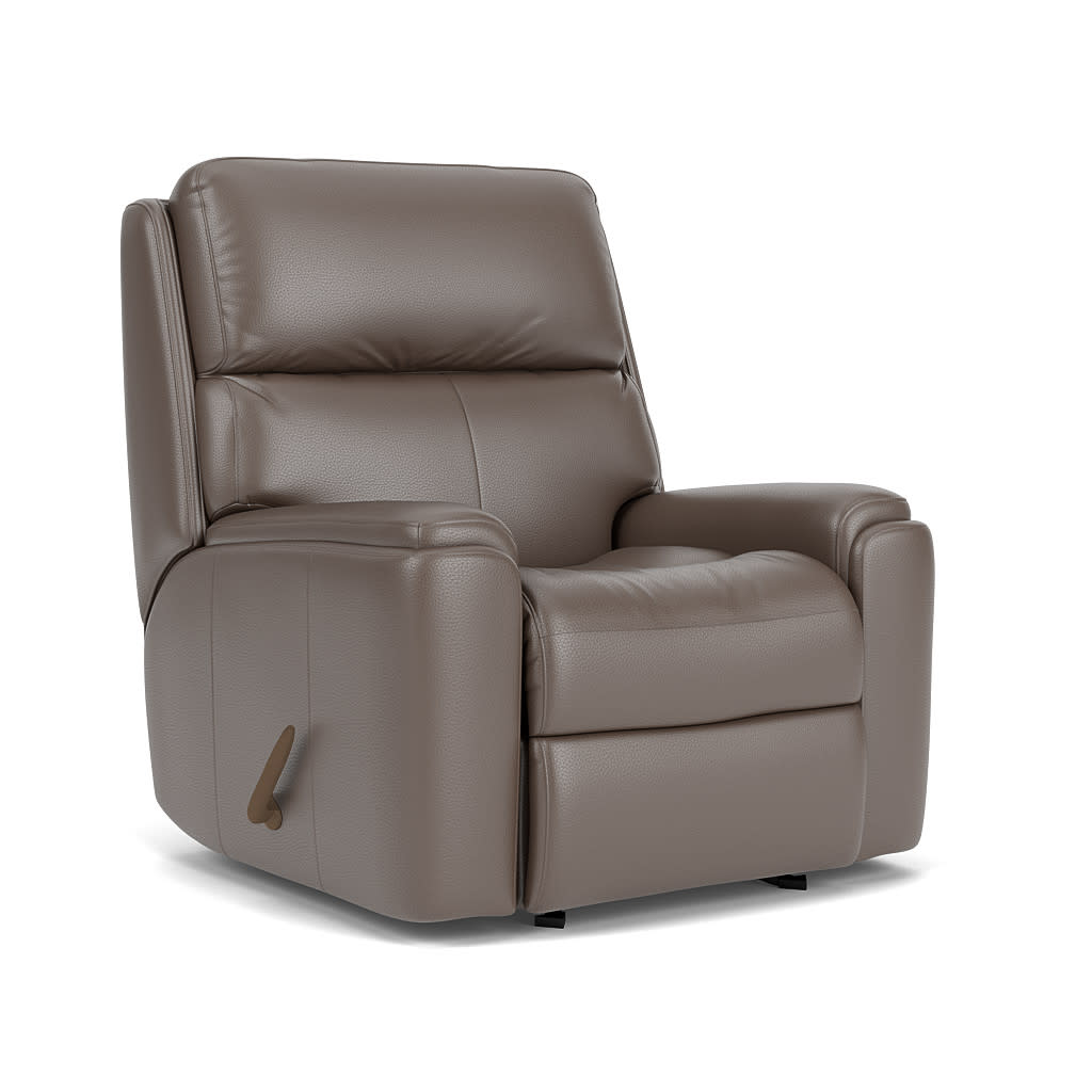 Rio Leather Rocking Recliner