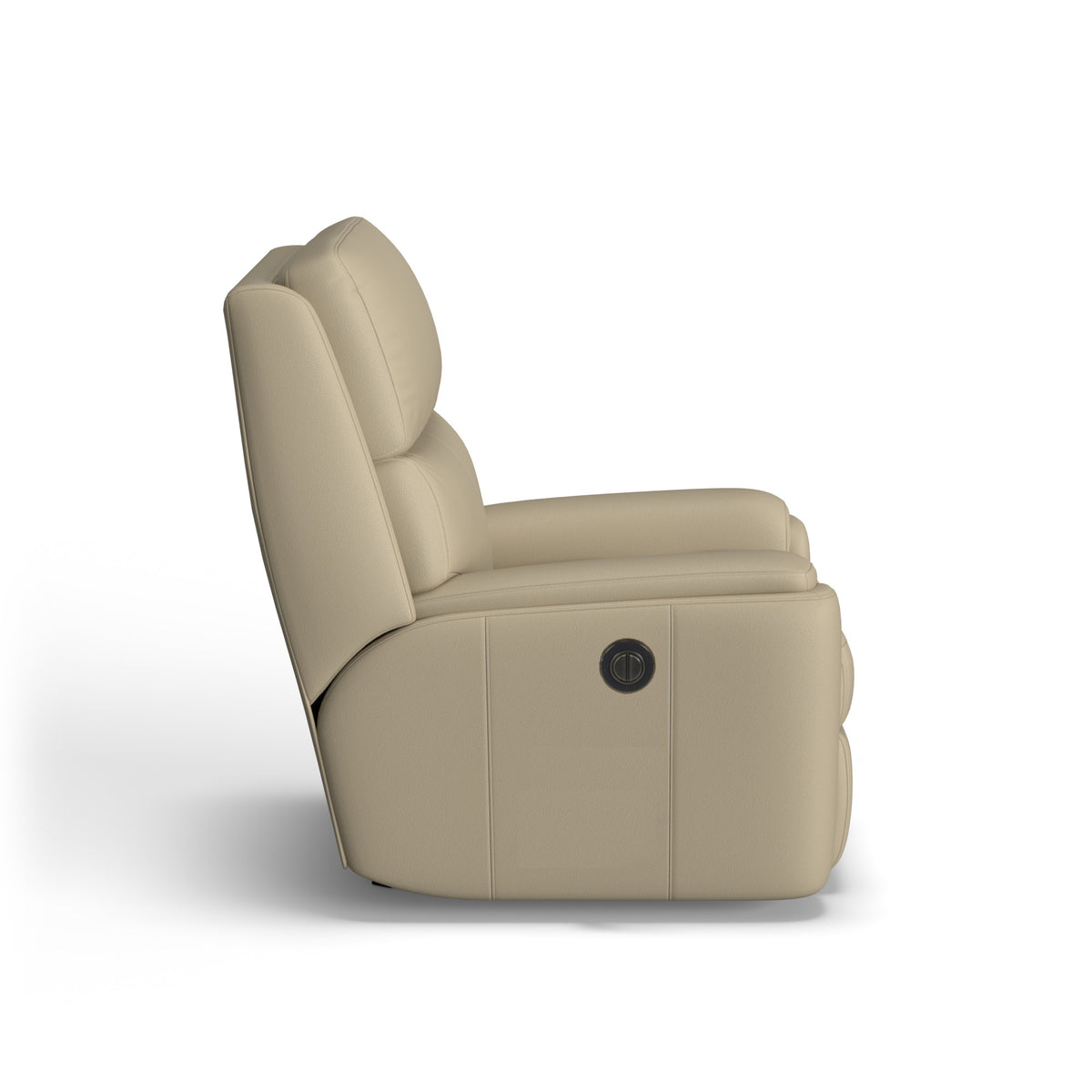 Rio Leather Power Rocking Recliner