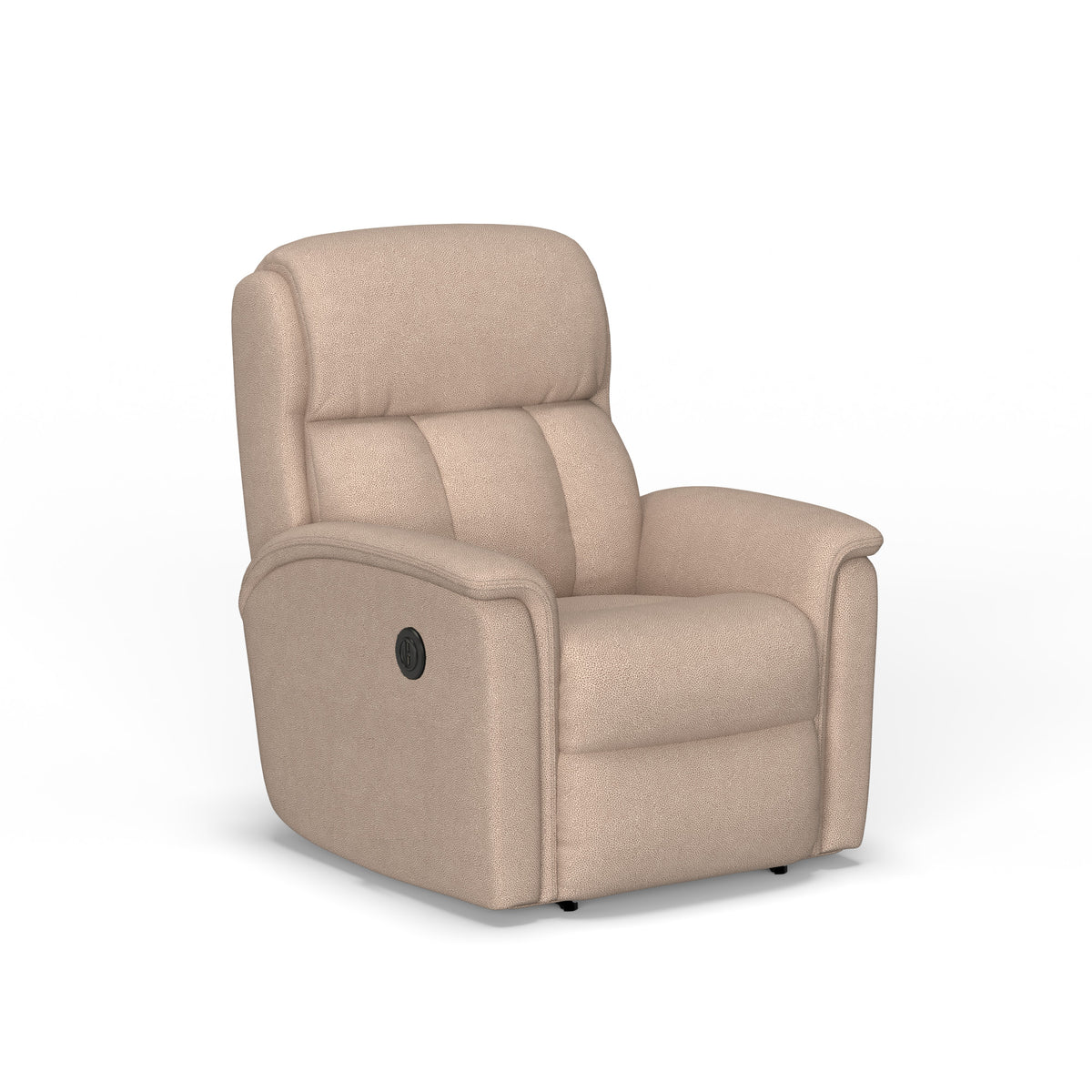 Luna Fabric Power Rocking Recliner