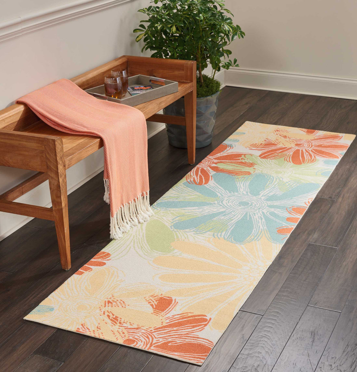 Home & Garden RS022 Ivory Rug