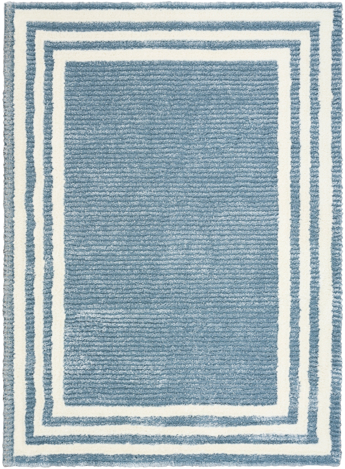 Pacific Shag PCS03 Blue Ivory Rug