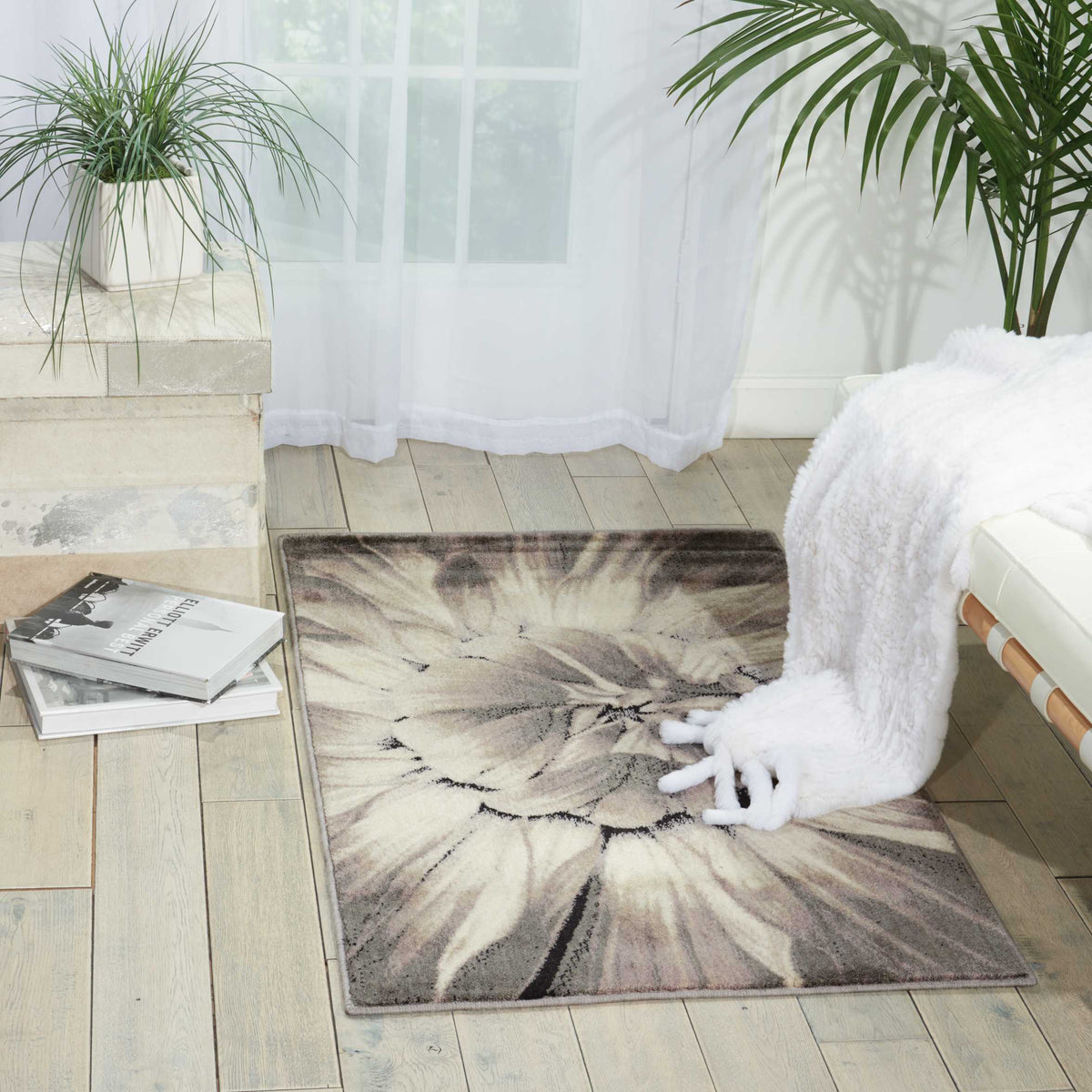 Utopia UTP05 Ivory/Taupe Rug