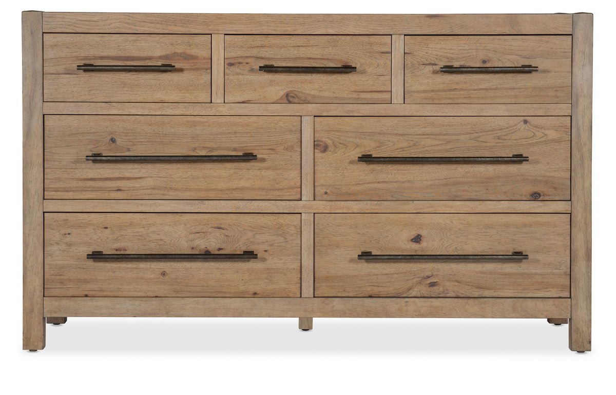 Vineyard Row Seven-Drawer Dresser