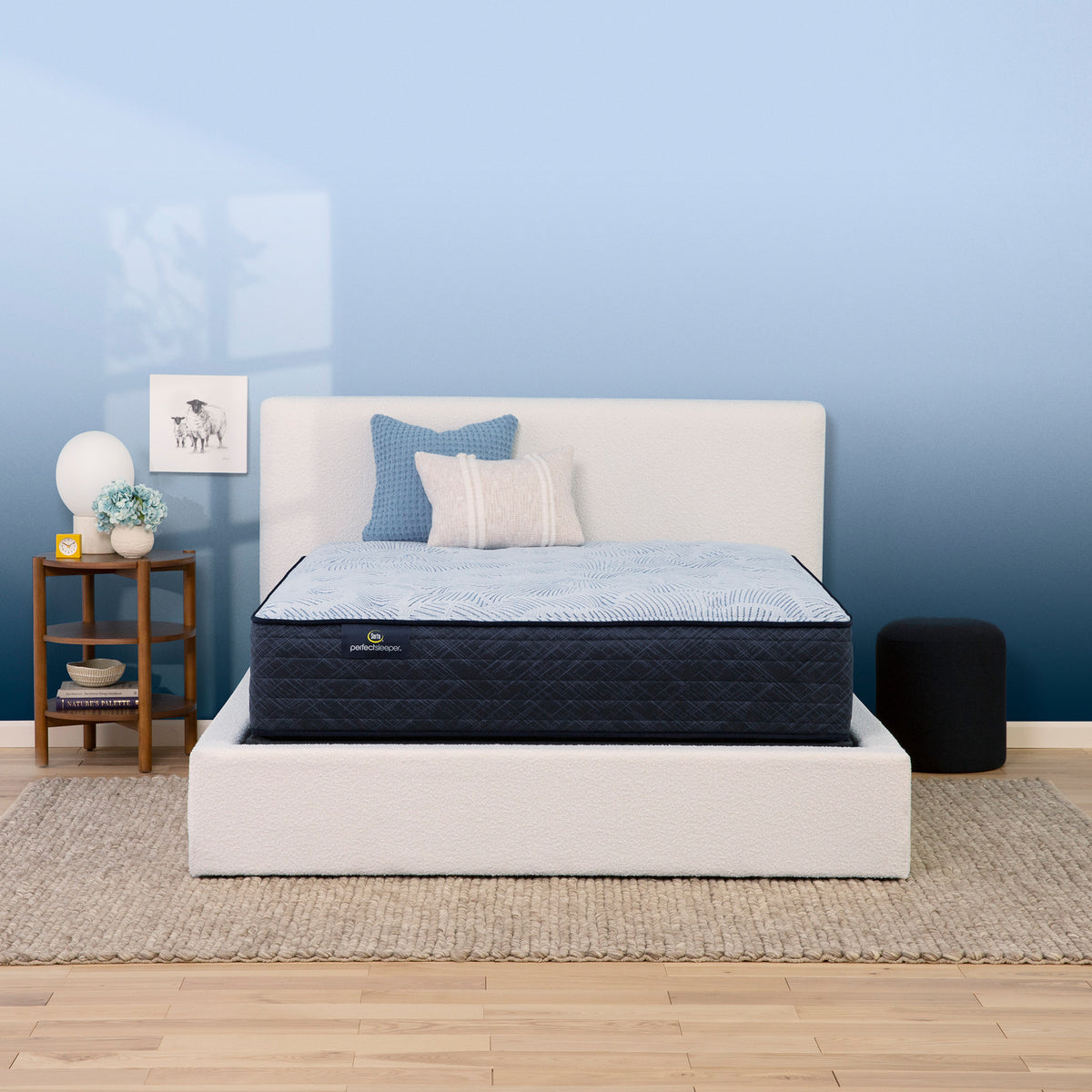 Perfect Sleeper Blue Tempest 13.5" Plush Mattress