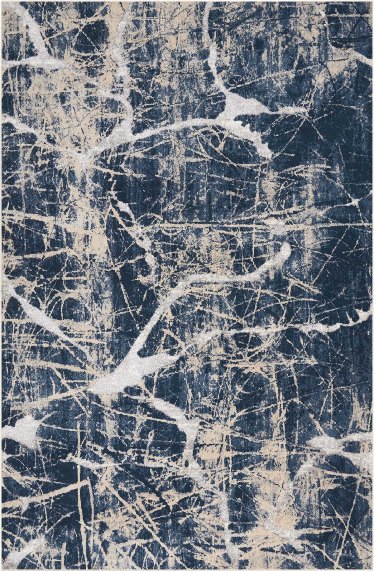Heritage KI356 Beige Blue Rug