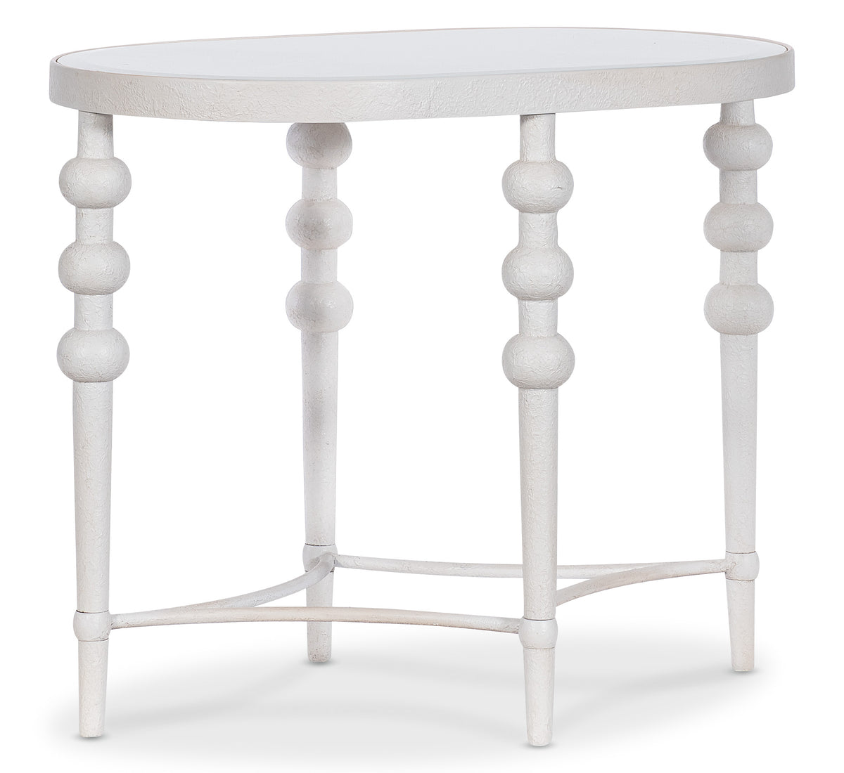 Melange On the Bright Side Oval End Table