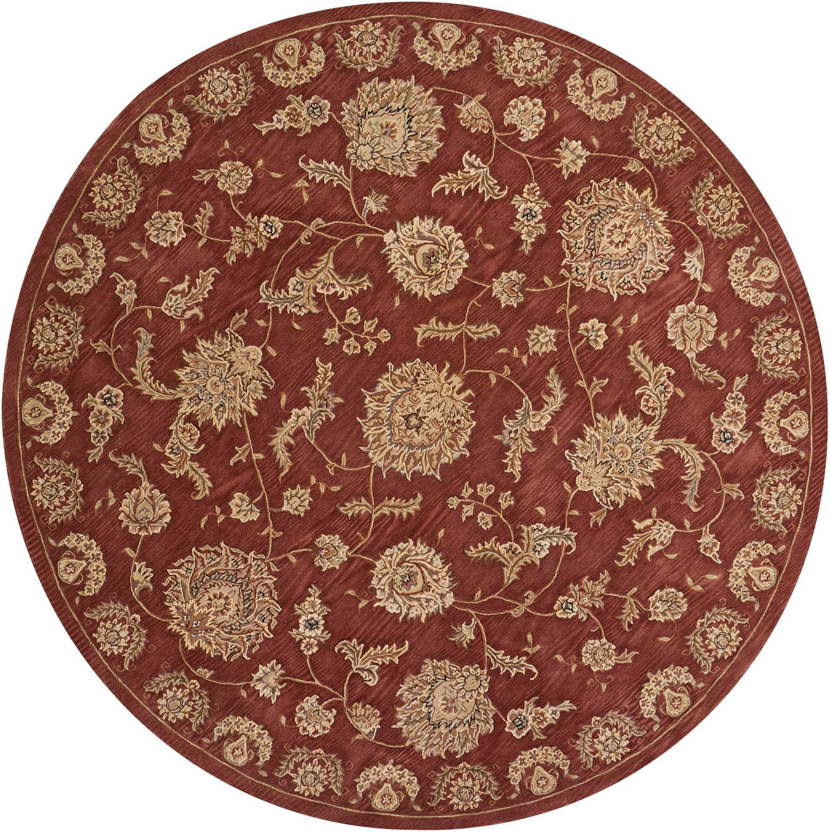 Nourison 2000 2421 Rust Rug