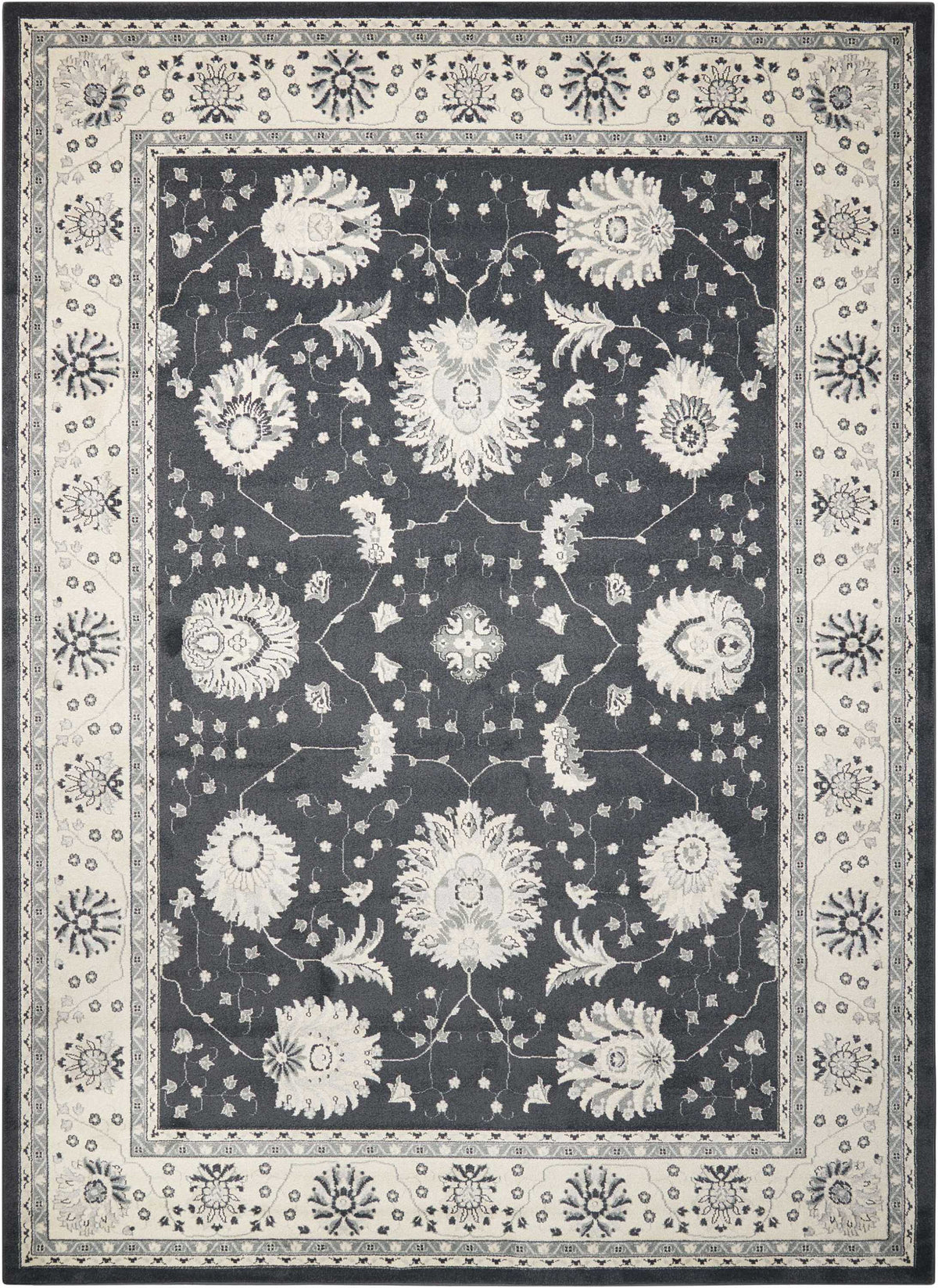 Maymana MYN03 Charcoal Rug