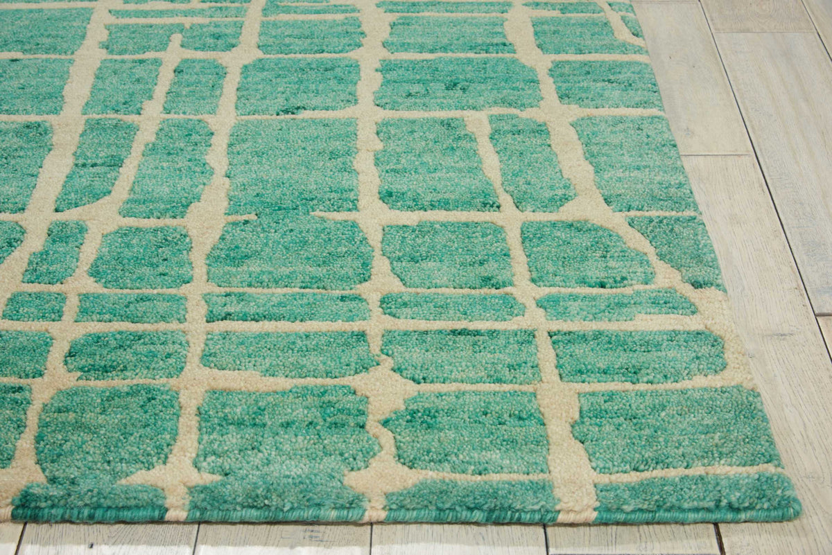 Tahoe Modern MTA03 Turqoise Green Rug