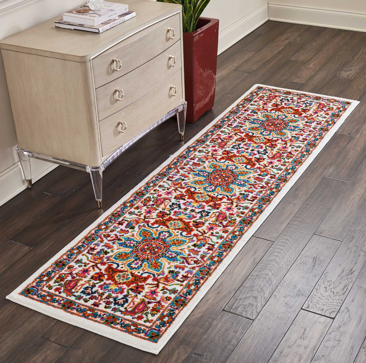 Oakdale OKD06 Ivory Rug