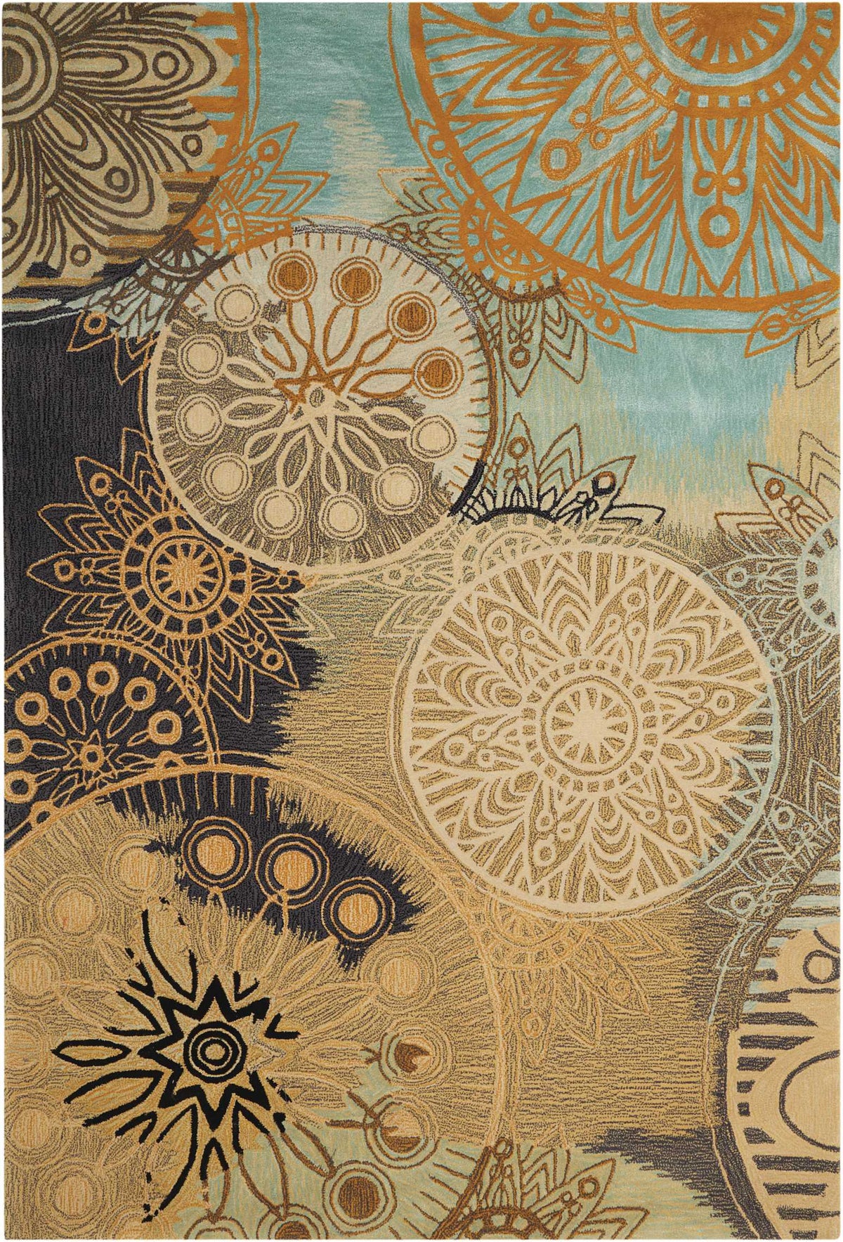 Contour CON45 Multicolor Rug