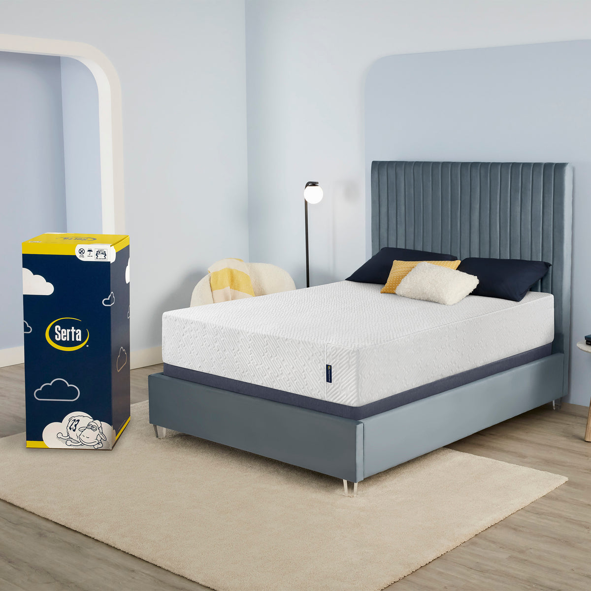 Sheep Dreams 12" Medium Memory Foam Mattress
