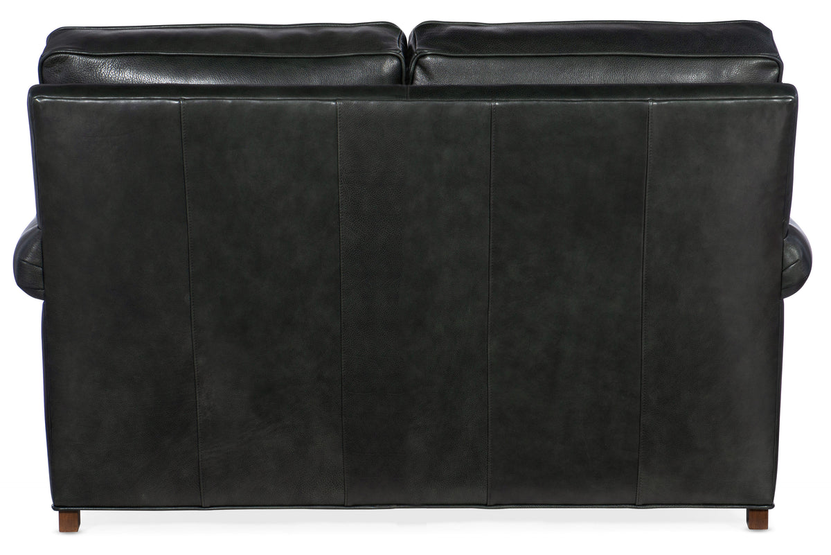 Reddish Stationary Loveseat