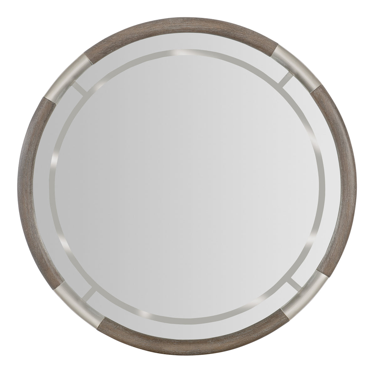 Modern Mood Round Mirror