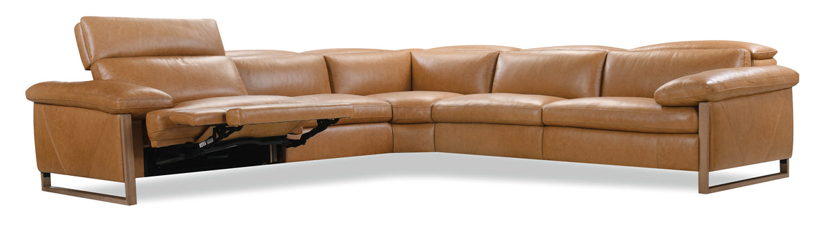 Jericho Five-Piece Power Reclining Sectional