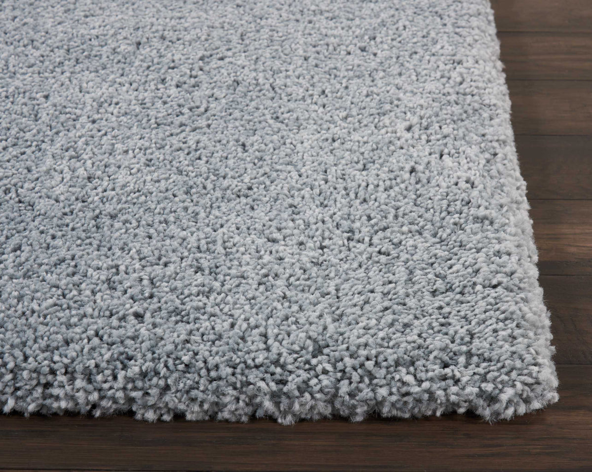 Malibu Shag MSG01 Slate Rug