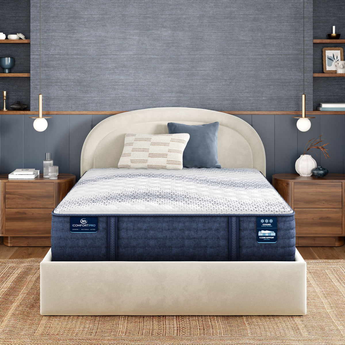 iComfortPro Kingston 14" Latex Foam Firm Mattress