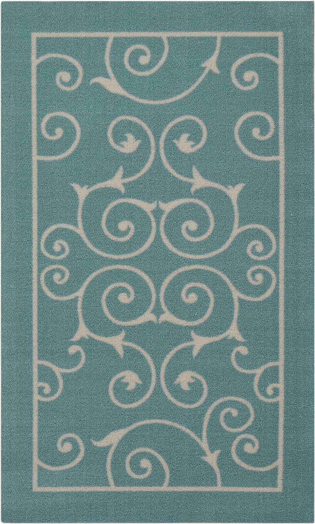Home & Garden RS019 Light Blue Rug