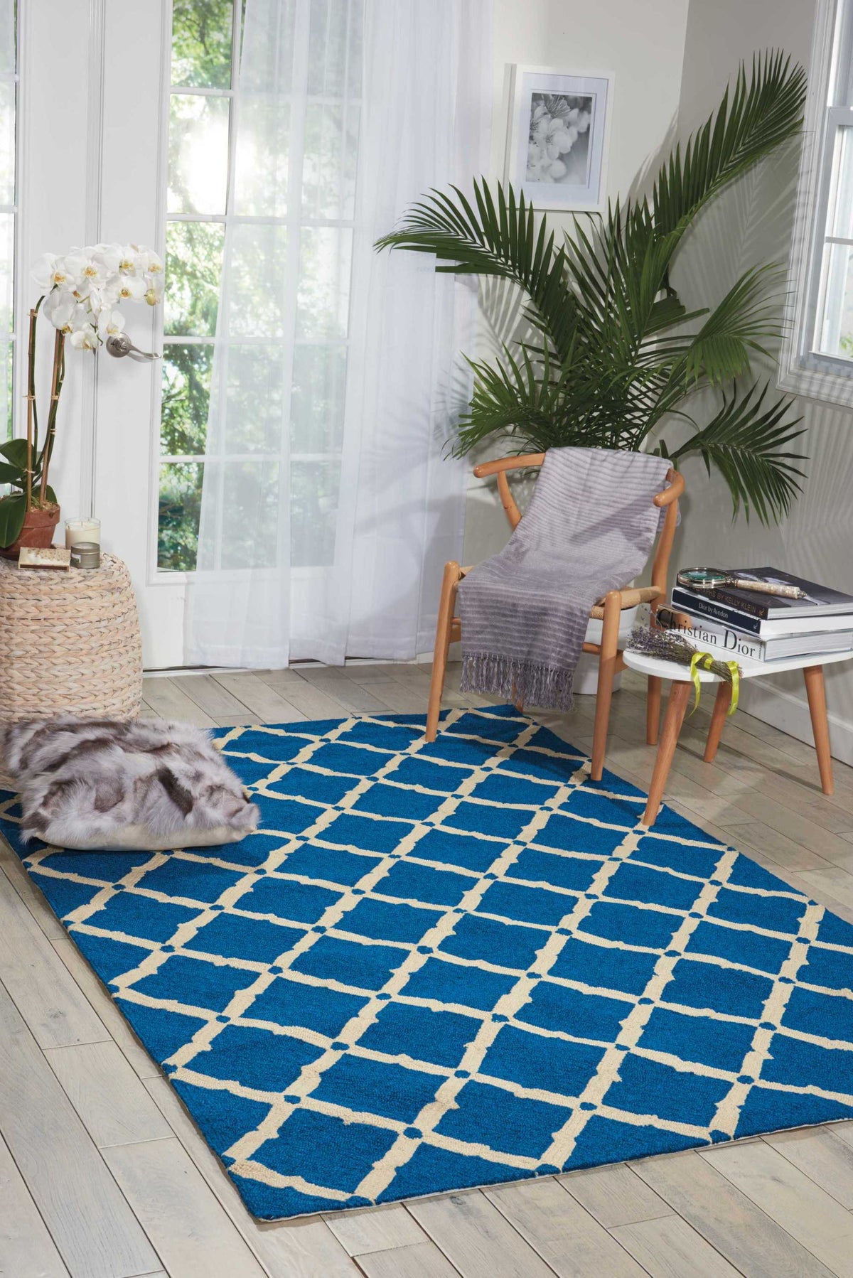 Portico POR01 Navy Rug