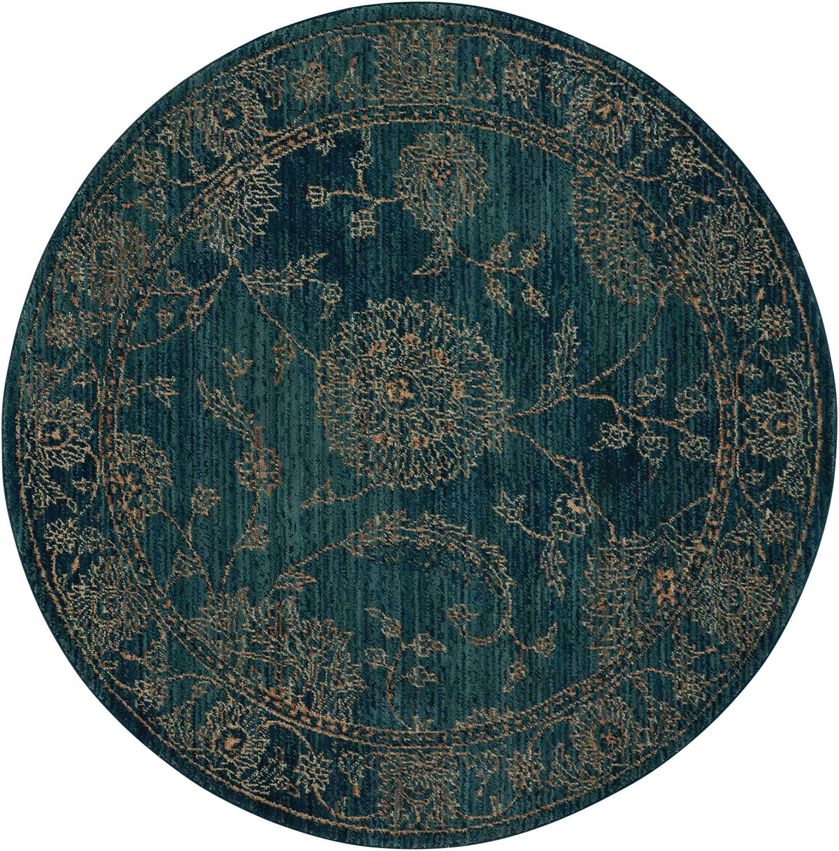 Nourison 2020 NR202 Teal Rug